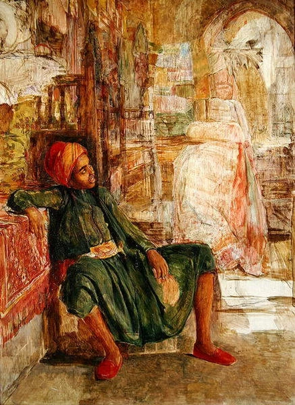 Ebdul Hadi, Uno studio di ritratto